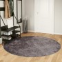 Alfombra lavable antideslizante gris Ø 200 cm de , Alfombras - Ref: Foro24-136634, Precio: 83,22 €, Descuento: %