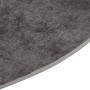 Alfombra lavable antideslizante gris Ø 200 cm de , Alfombras - Ref: Foro24-136634, Precio: 83,22 €, Descuento: %