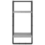 Wall shelves with 4 pieces of Sonoma gray engineered wood bars. by , Shelves and shelves - Ref: Foro24-836311, Price: 43,73 €...