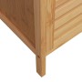 Bamboo bathroom cabinet with shelf 36x33x87 cm by , Lockers and storage cabinets - Ref: Foro24-373369, Price: 79,99 €, Discou...