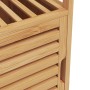 Bamboo bathroom cabinet with shelf 36x33x87 cm by , Lockers and storage cabinets - Ref: Foro24-373369, Price: 79,99 €, Discou...