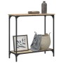 Mesa consola madera de ingeniería roble Sonoma 75x30,5x75 cm de , Mesas auxiliares - Ref: Foro24-837708, Precio: 38,59 €, Des...