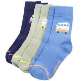 Kindersocken 5 Paar EU 23-26 von , Socken und Strumpfhosen für Kinder - Ref: Foro24-14708, Preis: 8,99 €, Rabatt: %