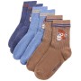 Kindersocken 5 Paar EU 26-29 von , Socken und Strumpfhosen für Kinder - Ref: Foro24-14741, Preis: 8,92 €, Rabatt: %