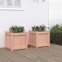 Garden planters 2 units solid Douglas wood by , Pots and planters - Ref: Foro24-837411, Price: 61,23 €, Discount: %