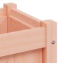 Garden planters 2 units solid Douglas wood by , Pots and planters - Ref: Foro24-837411, Price: 61,23 €, Discount: %