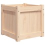 Outdoor planters, 2 units, solid pine wood by , Pots and planters - Ref: Foro24-837405, Price: 58,37 €, Discount: %