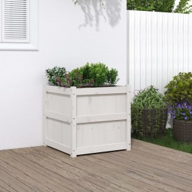 Solid pine wood planter 60x60x60 cm by , Pots and planters - Ref: Foro24-837426, Price: 77,08 €, Discount: %