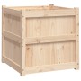 Solid pine wood planter 60x60x60 cm by , Pots and planters - Ref: Foro24-837424, Price: 65,06 €, Discount: %