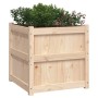 Solid pine wood planter 60x60x60 cm by , Pots and planters - Ref: Foro24-837424, Price: 65,06 €, Discount: %