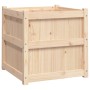 Solid pine wood planter 60x60x60 cm by , Pots and planters - Ref: Foro24-837424, Price: 65,06 €, Discount: %