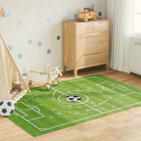 Washable non-slip children's football field rug 160x230 cm by , Rugs - Ref: Foro24-136621, Price: 61,77 €, Discount: %