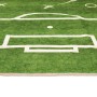 Alfombra niños lavable antideslizante campo fútbol 160x230 cm de , Alfombras - Ref: Foro24-136621, Precio: 72,08 €, Descuento: %