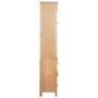 Aparador de madera maciza de roble 110x33,5x105 cm de vidaXL, Vitrinas - Ref: Foro24-247597, Precio: 312,23 €, Descuento: %