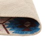 Washable non-slip multicolor Ø 120 cm rug by , Rugs - Ref: Foro24-136584, Price: 29,40 €, Discount: %