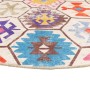 Washable non-slip multicolor Ø 120 cm rug by , Rugs - Ref: Foro24-136584, Price: 29,40 €, Discount: %