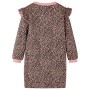 Vestido sudadera infantil rosa medio 128 de , Vestidos de niños - Ref: Foro24-14432, Precio: 13,92 €, Descuento: %