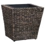 Bedding set 3 pieces brown water hyacinth by vidaXL, Pots and planters - Ref: Foro24-45572, Price: 45,98 €, Discount: %