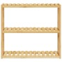 Estantería de pared para baño de 3 niveles bambú 60x15x54 cm de , Toalleros - Ref: Foro24-373367, Precio: 42,25 €, Descuento: %