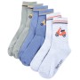 Calcetines infantiles 5 pares EU 30-34 de , Calcetines y medias para niños - Ref: Foro24-14704, Precio: 8,99 €, Descuento: %