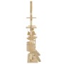 Cat scratching post sisal scratching post 230-250 cm beige by vidaXL, Cat furniture - Ref: Foro24-170619, Price: 168,80 €, Di...