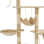 Cat scratching post sisal scratching post 230-250 cm beige by vidaXL, Cat furniture - Ref: Foro24-170619, Price: 168,80 €, Di...