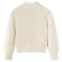 Cárdigan de punto infantil blanco nieve 92 de , Ropa de abrigo para niños - Ref: Foro24-14585, Precio: 15,44 €, Descuento: %