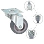 Swivel wheels 12 units 50 mm by vidaXL, Material handling - Ref: Foro24-143434, Price: 28,18 €, Discount: %