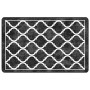 Black and white non-slip washable rug 190x300 cm by , Rugs - Ref: Foro24-136607, Price: 99,99 €, Discount: %