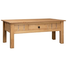 Mesa de centro madera maciza de pino estilo Panamá 100x60x45 cm de , Mesas de centro - Ref: Foro24-282682, Precio: 110,00 €, ...