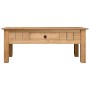 Mesa de centro madera maciza de pino estilo Panamá 100x60x45 cm de , Mesas de centro - Ref: Foro24-282682, Precio: 109,92 €, ...