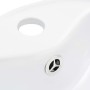 Lavabo con rebosadero 36x13 cm cerámica blanco de vidaXL, Lavabos - Ref: Foro24-143911, Precio: 54,34 €, Descuento: %