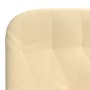 Cream White Velvet Relaxation Armchair by , Armchairs - Ref: Foro24-341203, Price: 110,99 €, Discount: %