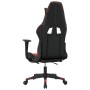 Gaming-Stuhl mit Massage und Fußstütze Kunstleder schwarz rot von , Gaming-Stühle - Ref: Foro24-345458, Preis: 144,16 €, Raba...