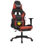 Gaming-Stuhl mit Massage und Fußstütze Kunstleder schwarz rot von , Gaming-Stühle - Ref: Foro24-345458, Preis: 144,16 €, Raba...