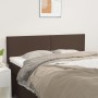 Headboards 2 units brown synthetic leather 72x5x78/88 cm by , Headboards and footboards - Ref: Foro24-345795, Price: 56,04 €,...