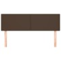 Headboards 2 units brown synthetic leather 72x5x78/88 cm by , Headboards and footboards - Ref: Foro24-345795, Price: 56,04 €,...