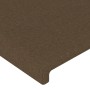 Headboards 2 units of dark brown fabric 100x5x78/88 cm by , Headboards and footboards - Ref: Foro24-345847, Price: 68,11 €, D...