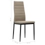 Dining chairs 4 units cappuccino synthetic leather by , dining chairs - Ref: Foro24-282586, Price: 184,14 €, Discount: %