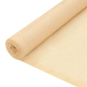 HDPE privacy net 1x25 m beige by vidaXL, Umbrellas - Ref: Foro24-45250, Price: 44,27 €, Discount: %