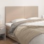 Headboards 4 units cappuccino synthetic leather 80x5x78/88 cm by , Headboards and footboards - Ref: Foro24-3116153, Price: 11...