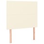 Headboards 2 units cream-colored synthetic leather 80x5x78/88cm by , Headboards and footboards - Ref: Foro24-3116126, Price: ...