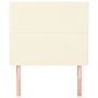 Headboards 2 units cream-colored synthetic leather 80x5x78/88cm by , Headboards and footboards - Ref: Foro24-3116126, Price: ...