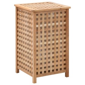 Dirty clothes basket solid walnut wood 39x39x65 cm by vidaXL, Laundry baskets - Ref: Foro24-247603, Price: 91,99 €, Discount: %