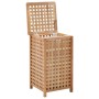 Dirty clothes basket solid walnut wood 39x39x65 cm by vidaXL, Laundry baskets - Ref: Foro24-247603, Price: 83,47 €, Discount: %