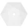 Lavabo 41x36,5x12 cm cerámica blanco de vidaXL, Lavabos - Ref: Foro24-143913, Precio: 66,11 €, Descuento: %