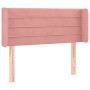 Pink velvet headboard 93x16x78/88 cm by , Headboards and footboards - Ref: Foro24-3118949, Price: 52,93 €, Discount: %