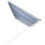 Toldo retráctil 400x150 cm azul y blanco de vidaXL, Toldos - Ref: Foro24-143751, Precio: 92,79 €, Descuento: %