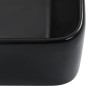 Washbasin 40x30x13 cm black ceramic by vidaXL, Sinks - Ref: Foro24-143920, Price: 55,28 €, Discount: %