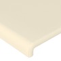 Estructura de cama con cabecero cuero sintético crema 80x200 cm de , Camas y somieres - Ref: Foro24-3125417, Precio: 138,29 €...